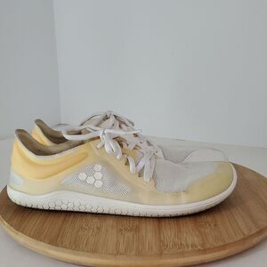 Vivo Barefoot Primus Lite II White and Yellow Sneakers Women's Size 39